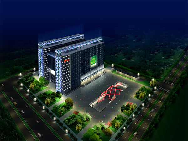 河南信息廣場亮化工程設計