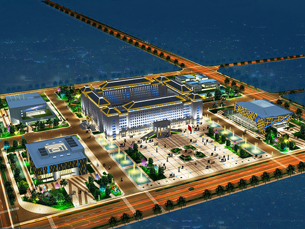 滁州市政府大樓及四管亮化工程